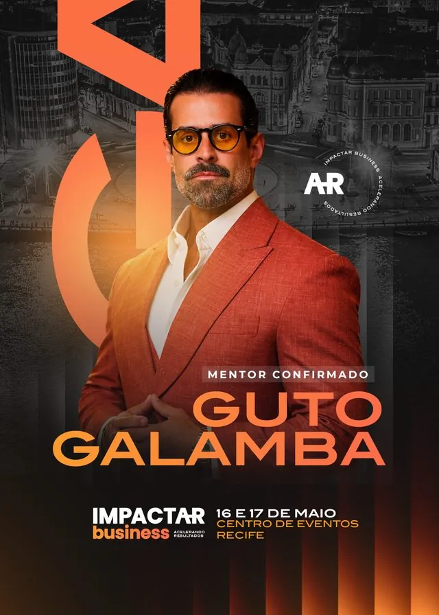 Cobertura de evento · Guto Galamba no Impactar Recife